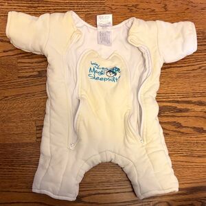 Baby Merlin's Magic Sleepsuit Cream Kids Pajamas Sleep Sack